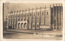 Construction of a New Building Postcard