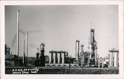 British American Oil Refinery Postcard
