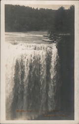 Middle Falls of the Genesee River Portage, NY Postcard Postcard Postcard