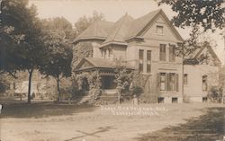 Exterior View of Judge Des Vairnes's Residence Postcard