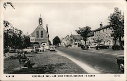 Redesdale Hall and High Street Postcard