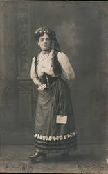 Gypsy Fortune Teller Postcard