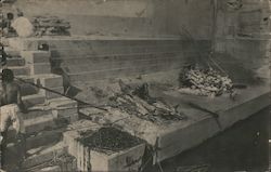Hindu Cremations on the Ganges River Postcard