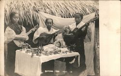 Burring the Dead, Baby Post-Mortem c1910 Postcard