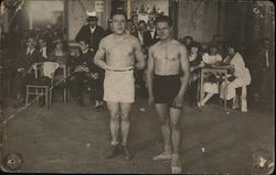 Two Boxers Postcard