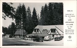 Carl's, in the San Bernardino Mountains Lake Arrowhead, CA Postcard Postcard Postcard