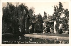 Outdoor Swimming Pool at Fontana Inn Postcard