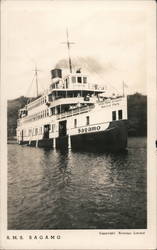 R. M. S. Sagmo Postcard