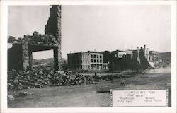 Goldfield Big Fire July 1923 Postcard