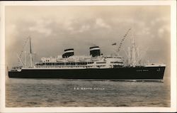 S.S. Santa Paula Postcard