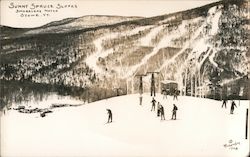 Sunny Spruce Slopes - Smugglers Notch - Stowe, VT Vermont Postcard Postcard Postcard