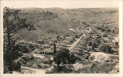 Aerial View Sunrise, WY Bell Photo Postcard Postcard Postcard