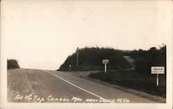 At the Top of Canaan Mtn. Postcard