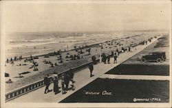 Pacific Ocean View, August 3, 1923 Seaside, OR Prentiss Postcard Postcard Postcard