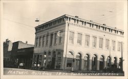 Masonic Buisling Jacksonville, OR Postcard Postcard Postcard