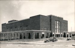 Municipal Auditorium and City Hall Postcard