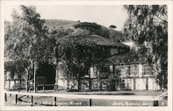 The Stables at Will Rogers' Ranch Postcard