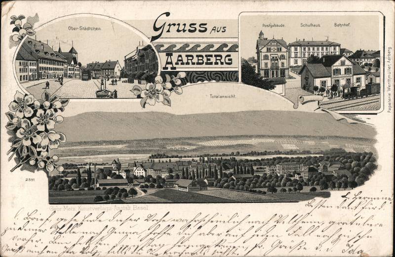 Gruss aus Aarberg Switzerland