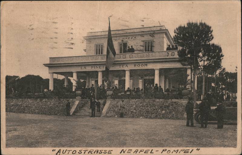 La Pineta Tea Room, Naples-Pompeii Highway Rome Italy