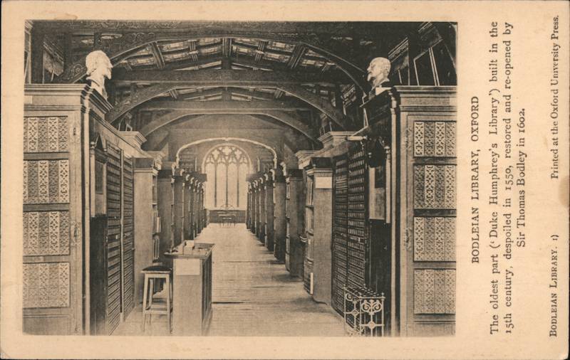 Bodleian Library, Oxford England Oxfordshire