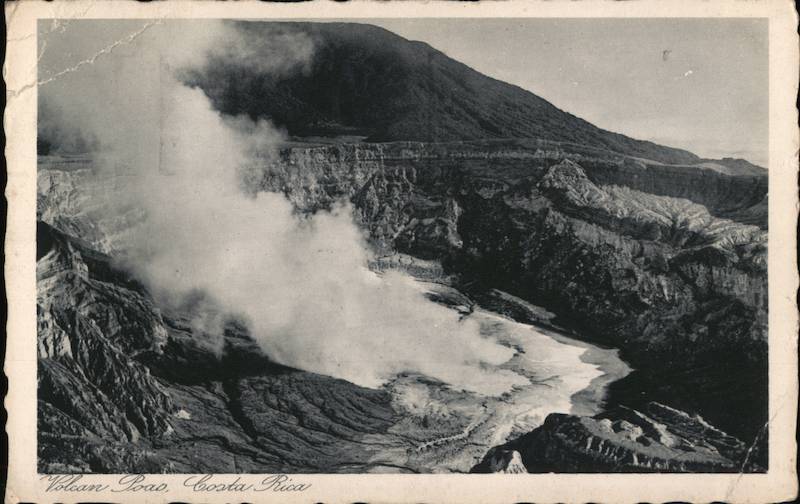 Poas Volcano, Costa Rica San Jose Central America