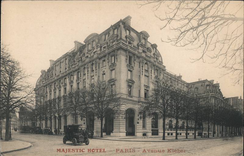 Majestic Hotel, Avenue Kléber Paris France