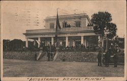 La Pineta Tea Room, Naples-Pompeii Highway Rome, Italy Postcard Postcard Postcard