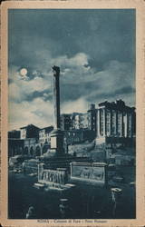 Column of Phocas, Roman Forum Rome, Italy Postcard Postcard Postcard