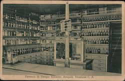 Farmacia de Enrique Köhncke Postcard