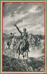 Esercito Italiano Fighting on a War Postcard