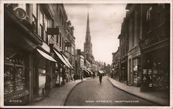 High Street, Huntingdon England Cambridgeshire Postcard Postcard Postcard