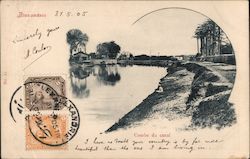 Alexandria Bank of the Canal Postcard