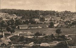 Bradford-on-Avon from the Quarries Postcard