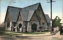 Methodist Church, Manila, Philippine Islands Postcard