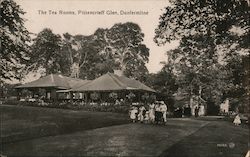 The Tea Rooms, Pittencrieff Glen, Dunfermline Postcard