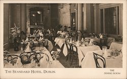 Dining Room, The Standard Hotel Dublin, Ireland Postcard Postcard Postcard
