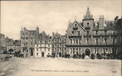 The Marine, Waverley, Argyll and Columbo Hotels Postcard