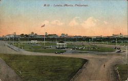 Distant View of Luneta in the Phillipines Postcard