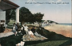 Week end, Omar Khayyan's Cottage, Elbow Beach Bermuda Postcard Postcard Postcard