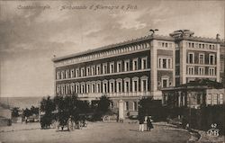 German Embassy Building in Constantinople Postcard