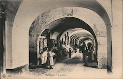 Bellagio - I portici Italy Postcard Postcard Postcard