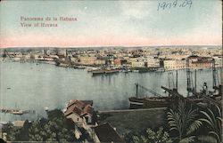 Panorama de la Habana Postcard