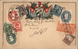 Souvenir of Cuba Postcard