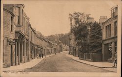 High Street, Borders County Postcard