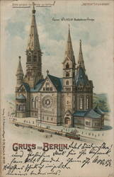 Emperor Wilhelm Memorial Church Berlin, Germany Postcard Postcard Postcard