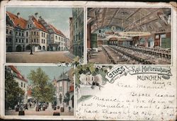 Greetings from the Kgl. Hofbräuhaus Munich, Germany Postcard Postcard Postcard