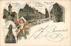 Greetings from Nurnberg Germany Postcard Postcard Postcard