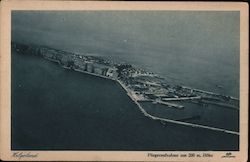 Areal View of Helgoland Island Postcard