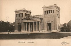 München, Propyläen Postcard