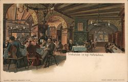 Drinking Room in the Royal Hofbrauhaus Postcard